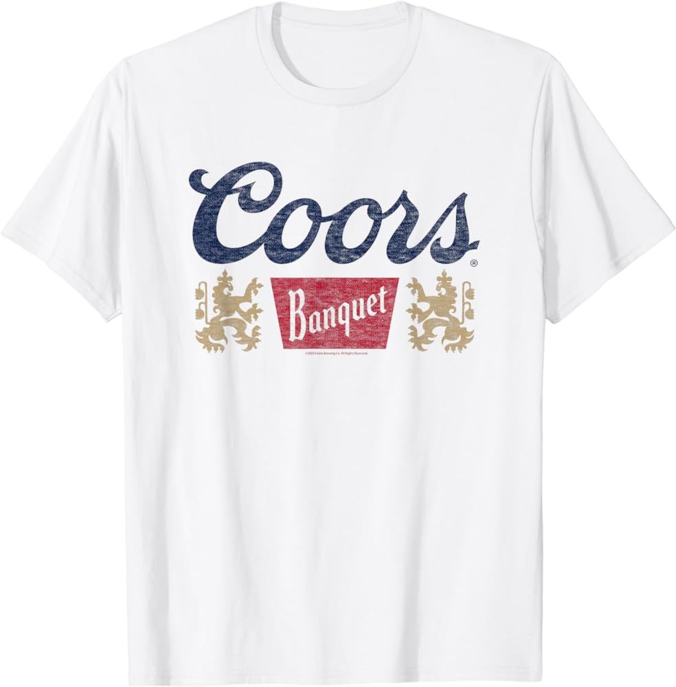 Coors Banquet - Logo T-Shirt | Amazon (US)