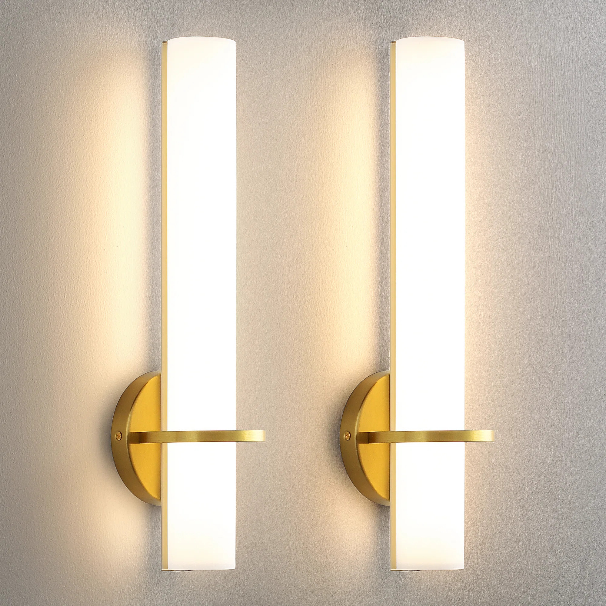 Boscobel LED Wallchiere Dimmable Wall Sconce (Set of 2) | Wayfair North America