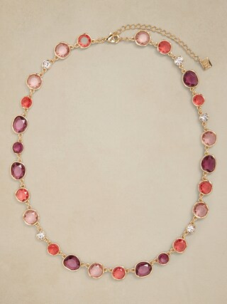 Tonal Glass Necklace | Banana Republic Factory