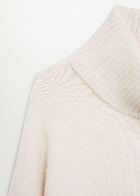 Turtle neck knit dress | MANGO (UK)