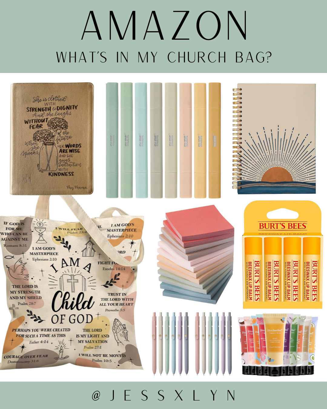 Simple essentials I carry with me to stay grounded and attentive during service. 

 #LTKGiftGuide #LTKHoliday #LTKdayinmylife