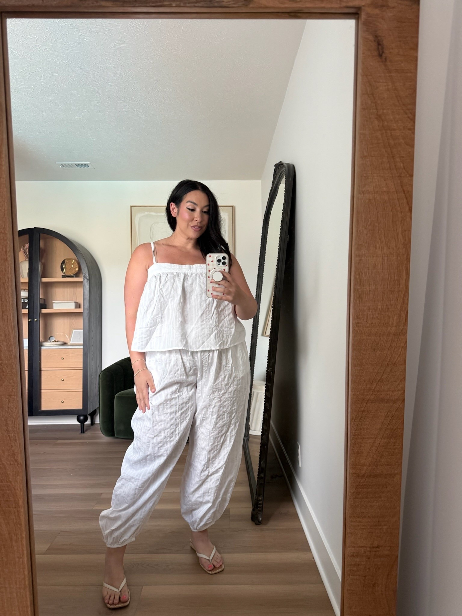 summer matching set ootd from @Aerie  size XL in pants and L in top

summer outfit inspo, easy outfit, mom outfit, comfy outfit, midsize style, midsize fashion

#LTKootd #LTKSeasonal #LTKMidsize