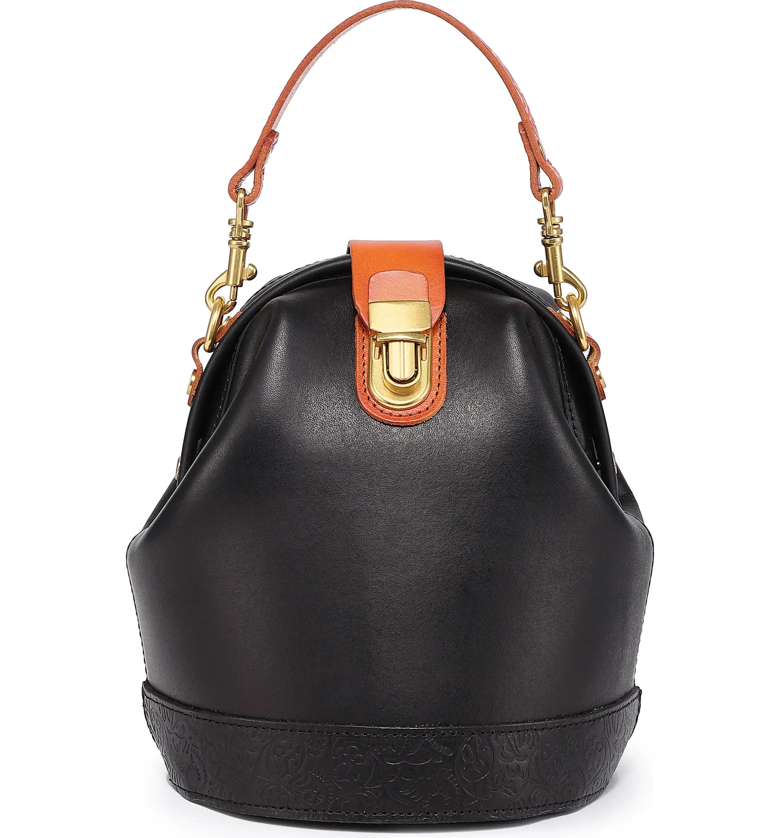 Doctor Bucket Leather Crossbody Bag | Nordstrom Rack