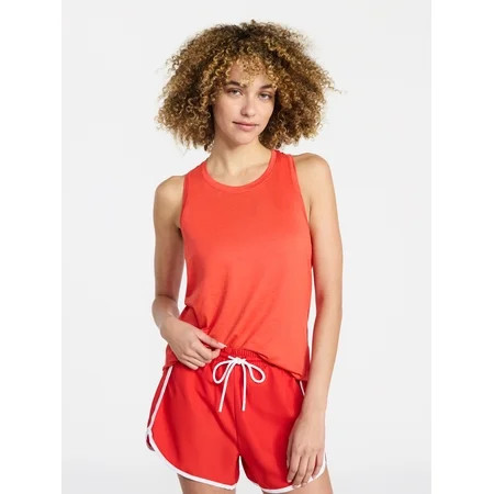 Athletic Works Women s and Women s Plus ButterCore Racerback Tank Top Sizes XS-4X | Walmart (US)