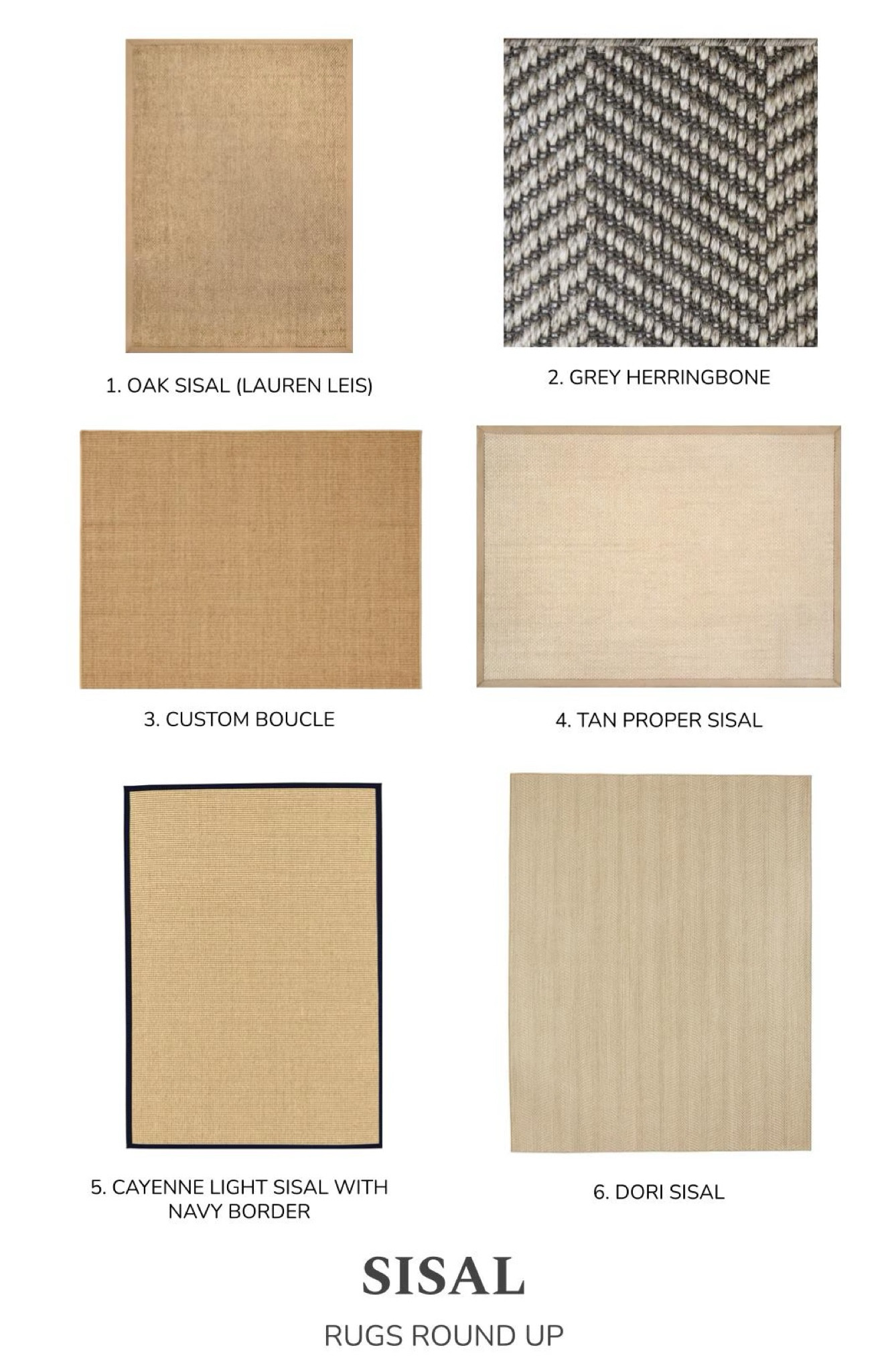 The last style of natural fiber woven rugs share in a round up are sisal rugs. Sisal is versatile in that you can easily and affordably have them custom made to size. They can be braided or woven in a variety of patterns too. Check out the options we suggest. #sisal #sisalrugs #naturalfiberrugs #interiors #interiordesign 

#LTKhome