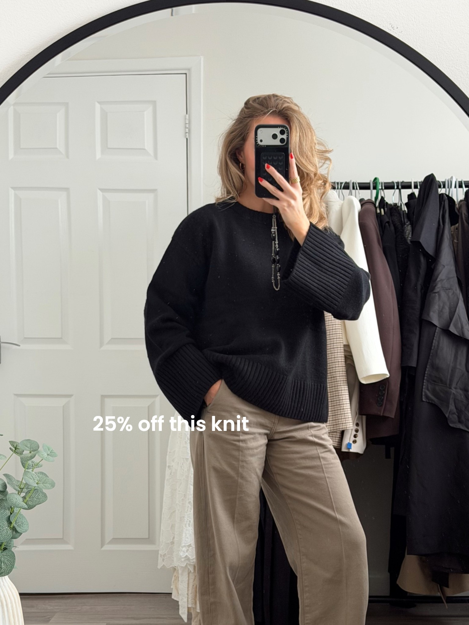 The ultimate autumn knit jumper for your capsule wardrobe - 25% off!