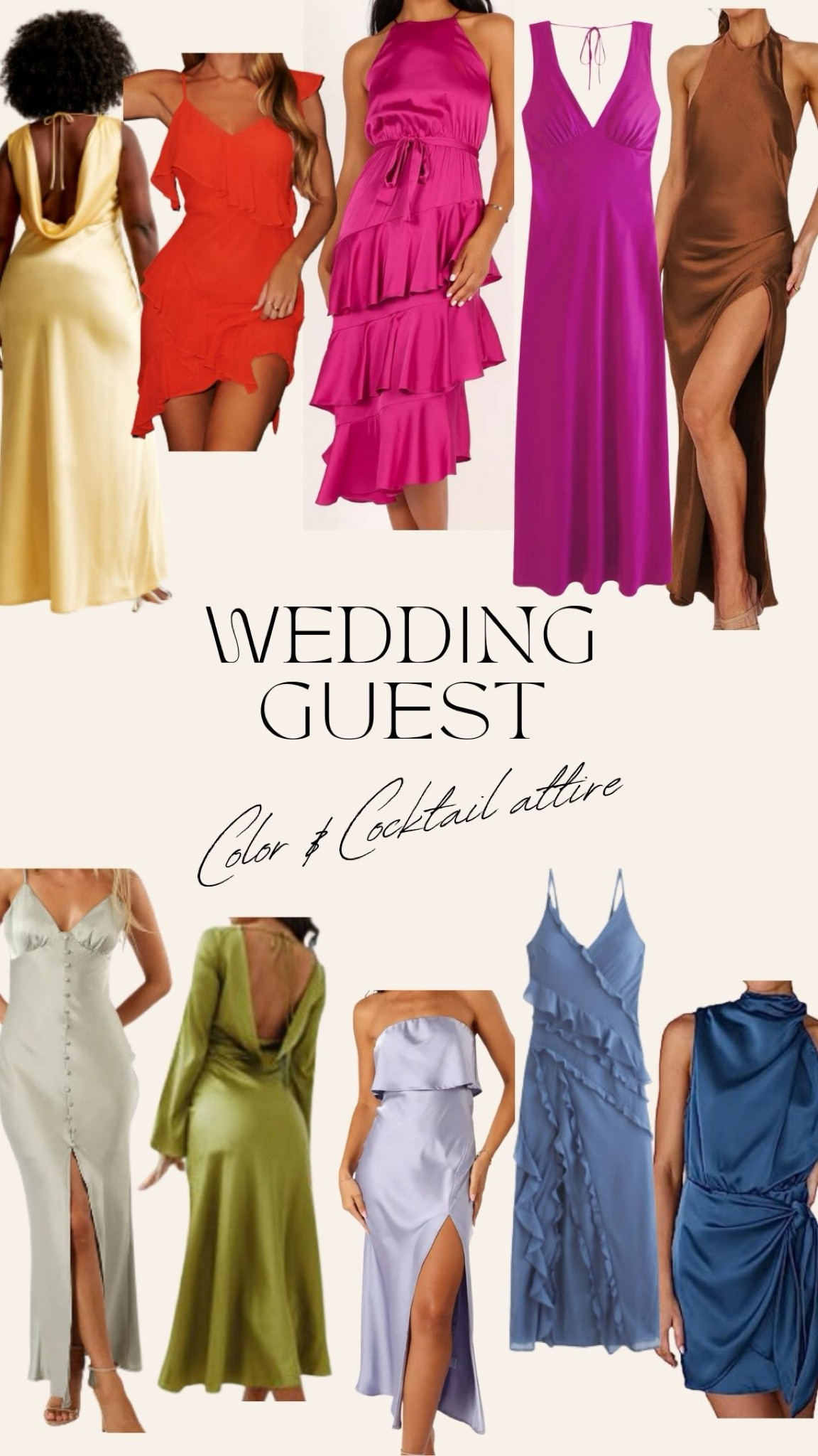 Wedding guest dress perfect for spring and summer weddings! 

#LTKwedding #LTKfindsunder100