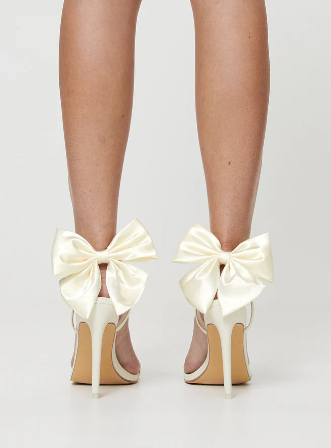Fairytale Heels Cream | Princess Polly US