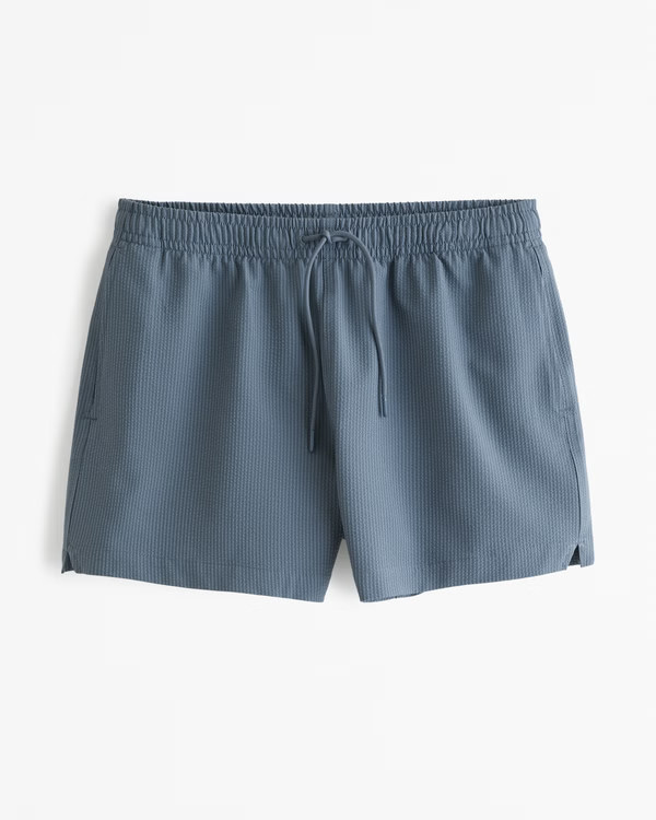 Pull-On Seersucker Swim Trunk | Abercrombie & Fitch (US)