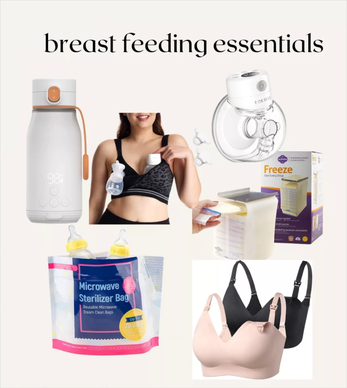 Hands Free Pumping Bra, Momcozy Adjustable Breast-Pump Holding and