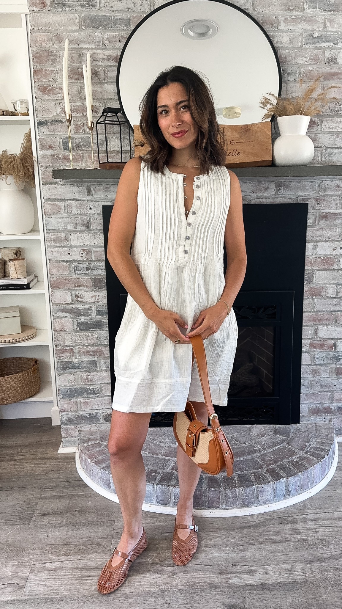 White cotton dress from Quince. Wearing a small  

#LTKFindsUnder50 #LTKStyleTip #LTKFindsUnder100