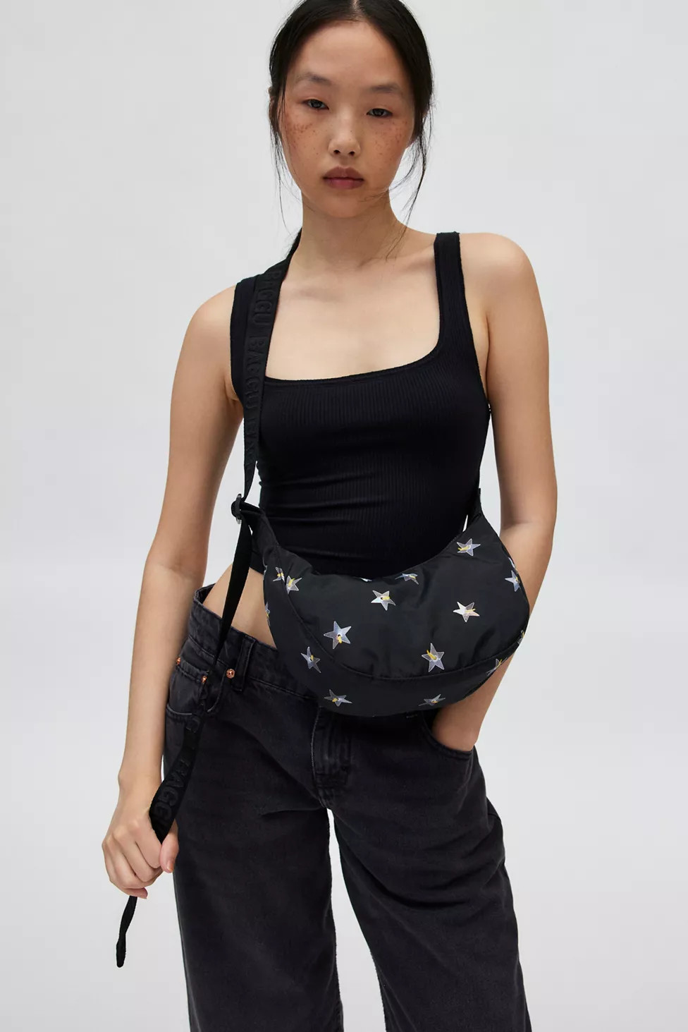 BAGGU Small Nylon Crescent Bag | Urban Outfitters (US and RoW)