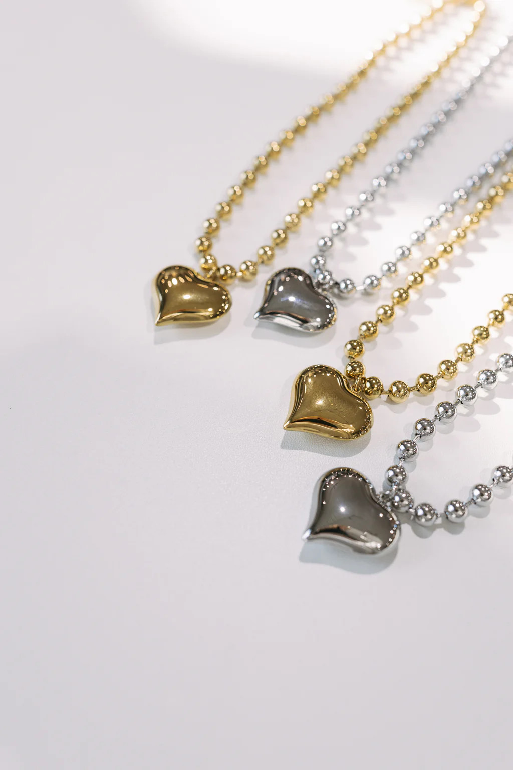 beljoy | heart throb necklace - gold | Etta+East
