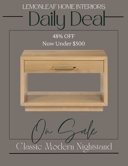 Don’t miss this modern nightstand on sale At wayfair 



#LTKstyletip #LTKhome #LTKsalealert