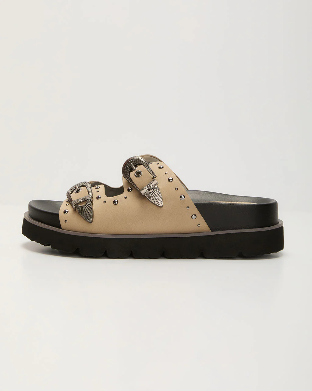 Hadyn Western Studded Buckle Sandal | VICI