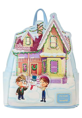 Loungefly Disney Pixar Up House Holiday Light Up Mini Backpack | Amazon (US)