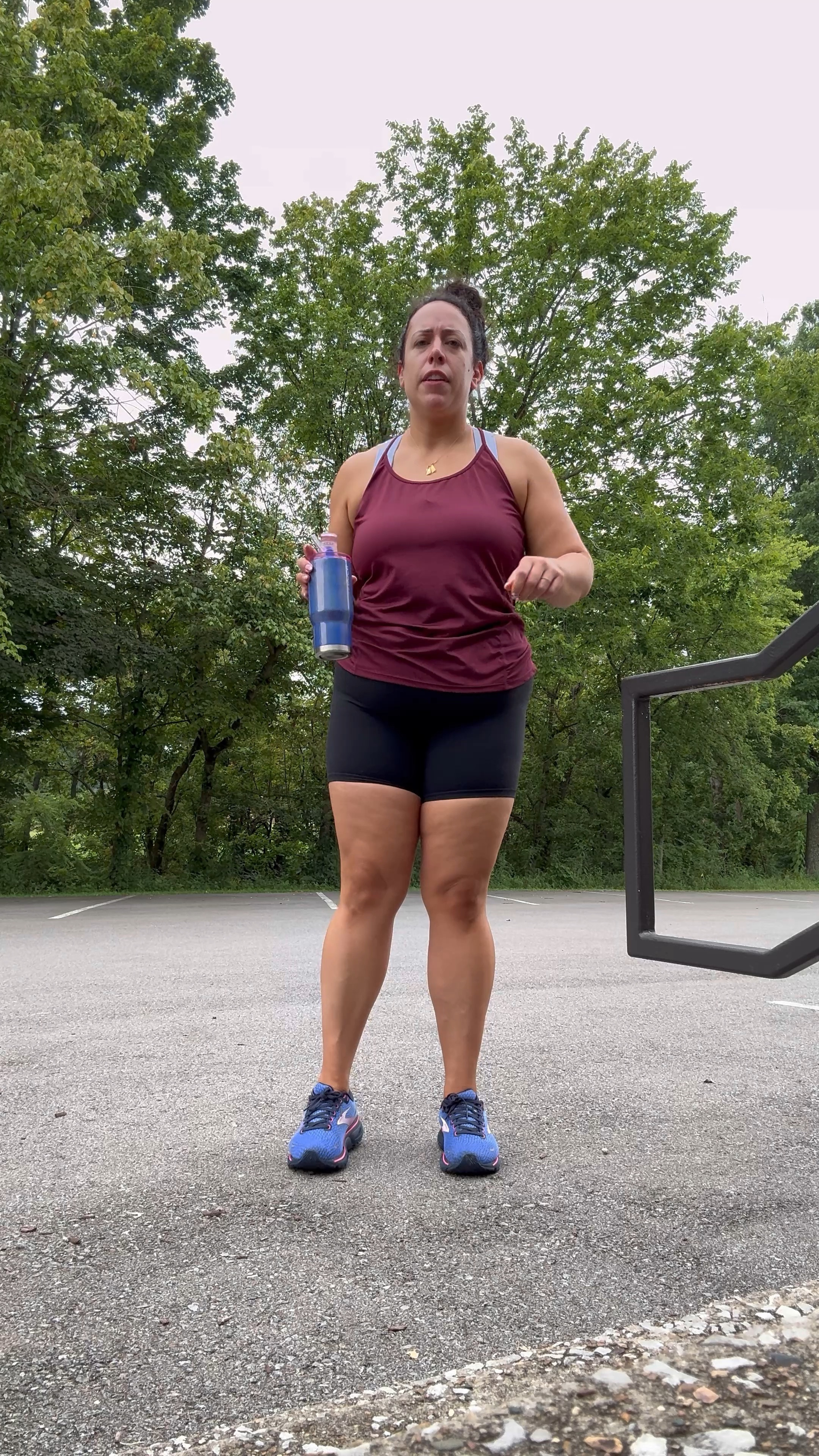 Midsize workout outfit inspo size large in top and XL in workout shorts 

#LTKMidsize #LTKActive