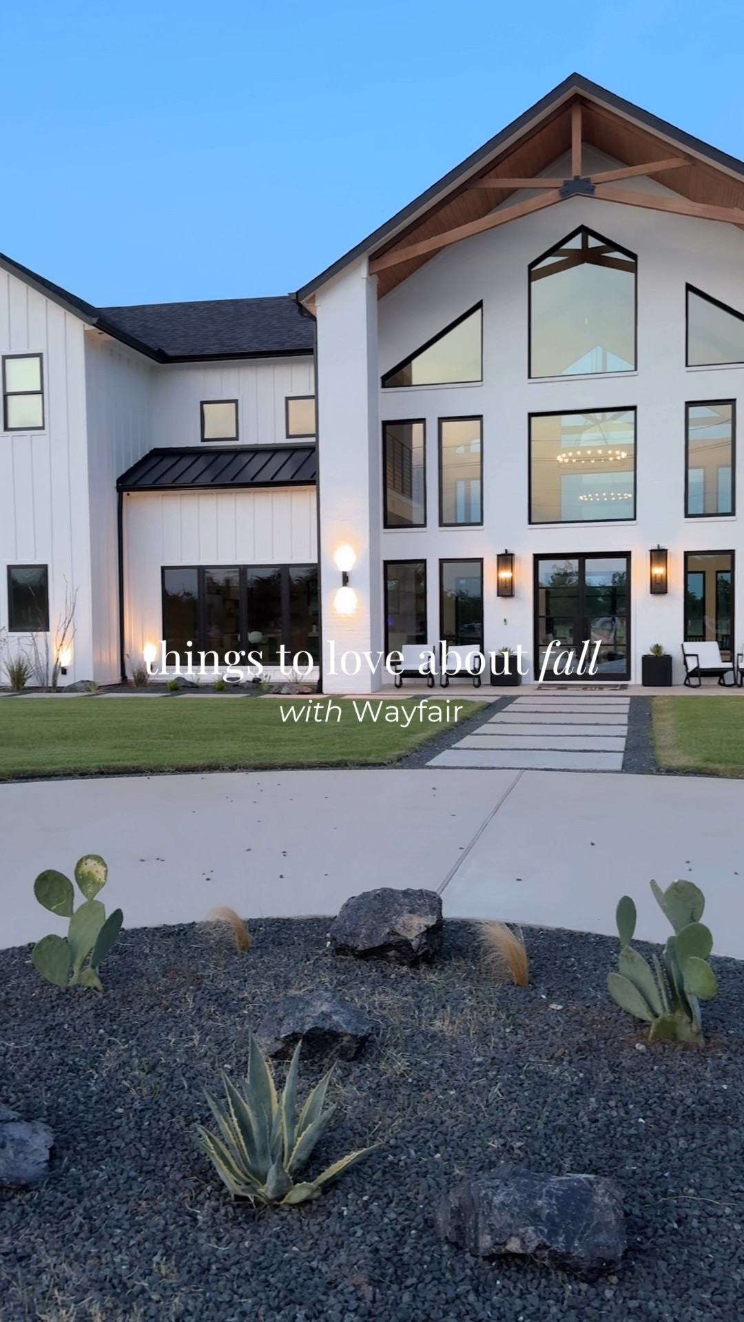 Shop all of my home favorites from @Wayfair! #wayfairpartner

Fall is here, and I’m soaking up every moment—football, pumpkins, and crisp sweater days. Cozy evenings by the fire and dining on the patio truly add to the magic of the season. And you know what that means... it’s almost Christmas!

#wayfair


#LTKSeasonal #LTKSaleAlert #LTKVideo