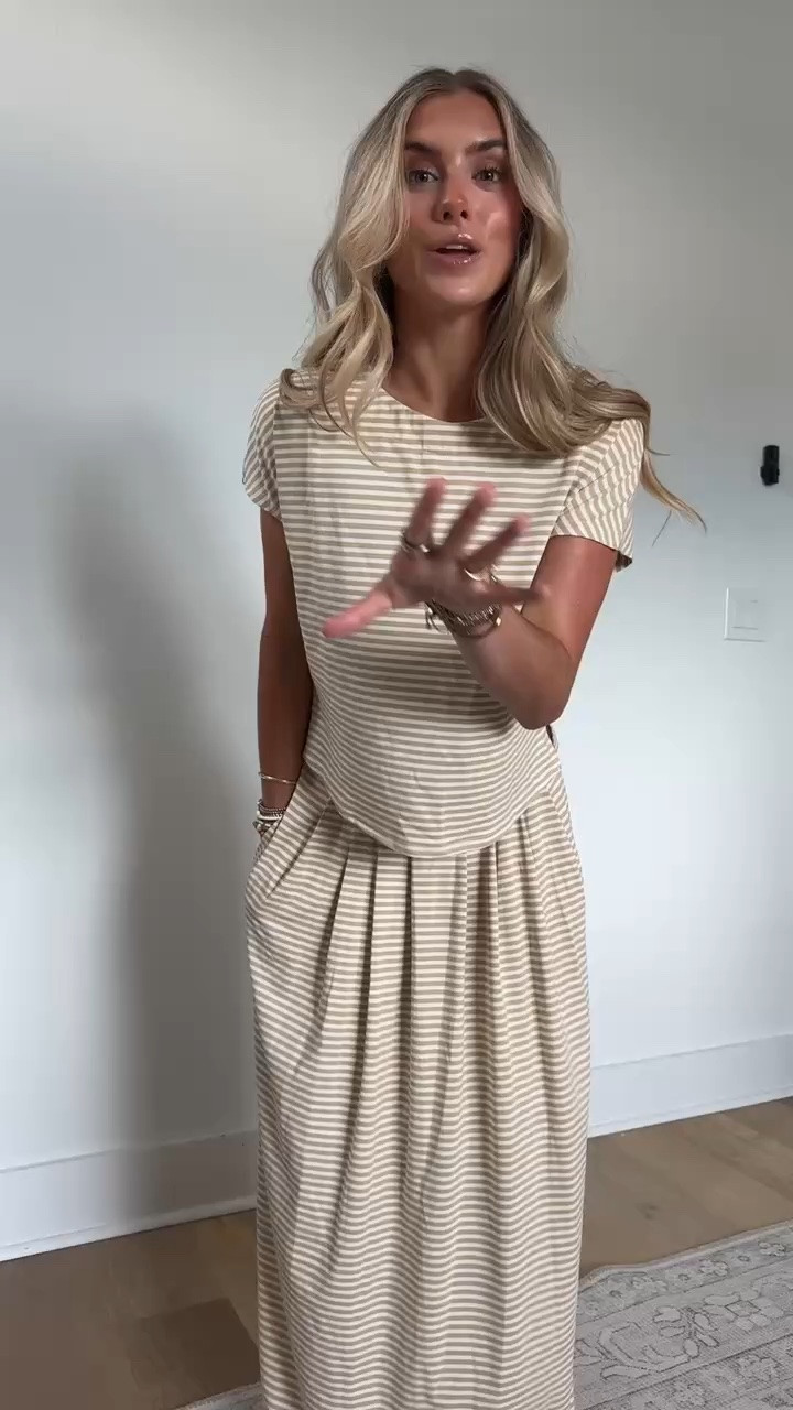 firm believer in the no pajamas at the airport rule but that doesn’t mean you have to be uncomfortable. This two-piece matching skirt set from Amazon. Literally feels like pajamas, but you look a whole lot more put together. ￼🤭 5’4/s 

#founditonamazon #amazonfashionfinds #amazonfashion #amazonmatchingsets #amazonskirtset @Amazon Fashion

#LTKTravel #LTKootd #LTKSaleAlert