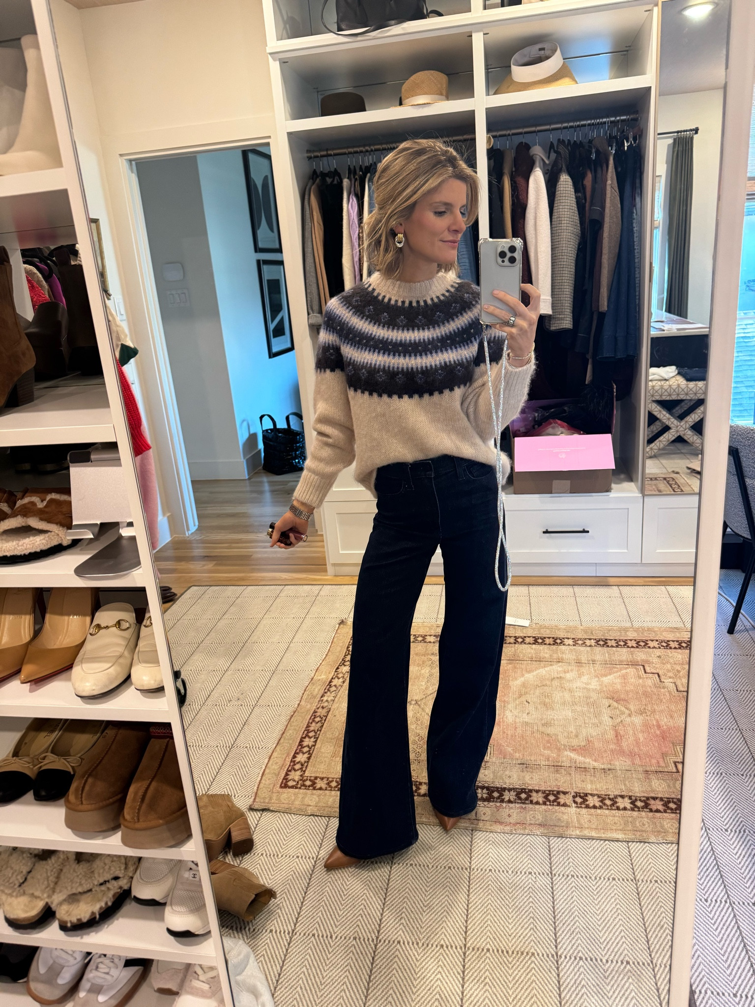 Wearing xs in sweater 