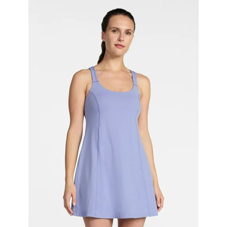 Avia Women's Twist Back Active Dress, Sizes XS-XXXL | Walmart (US)