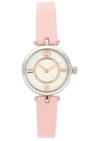 Gucci Ronda Quartz Movement Swiss Made Watch in Pink | FWRD 