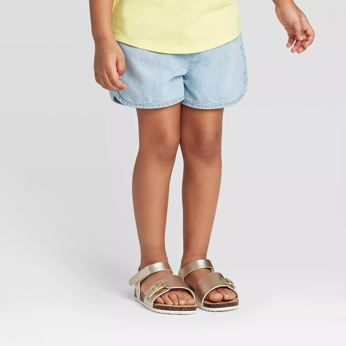 Toddler Girls' Denim Woven Pull-On Shorts - Cat & Jack™ | Target
