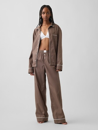 Poplin PJ Pants | Gap (US)