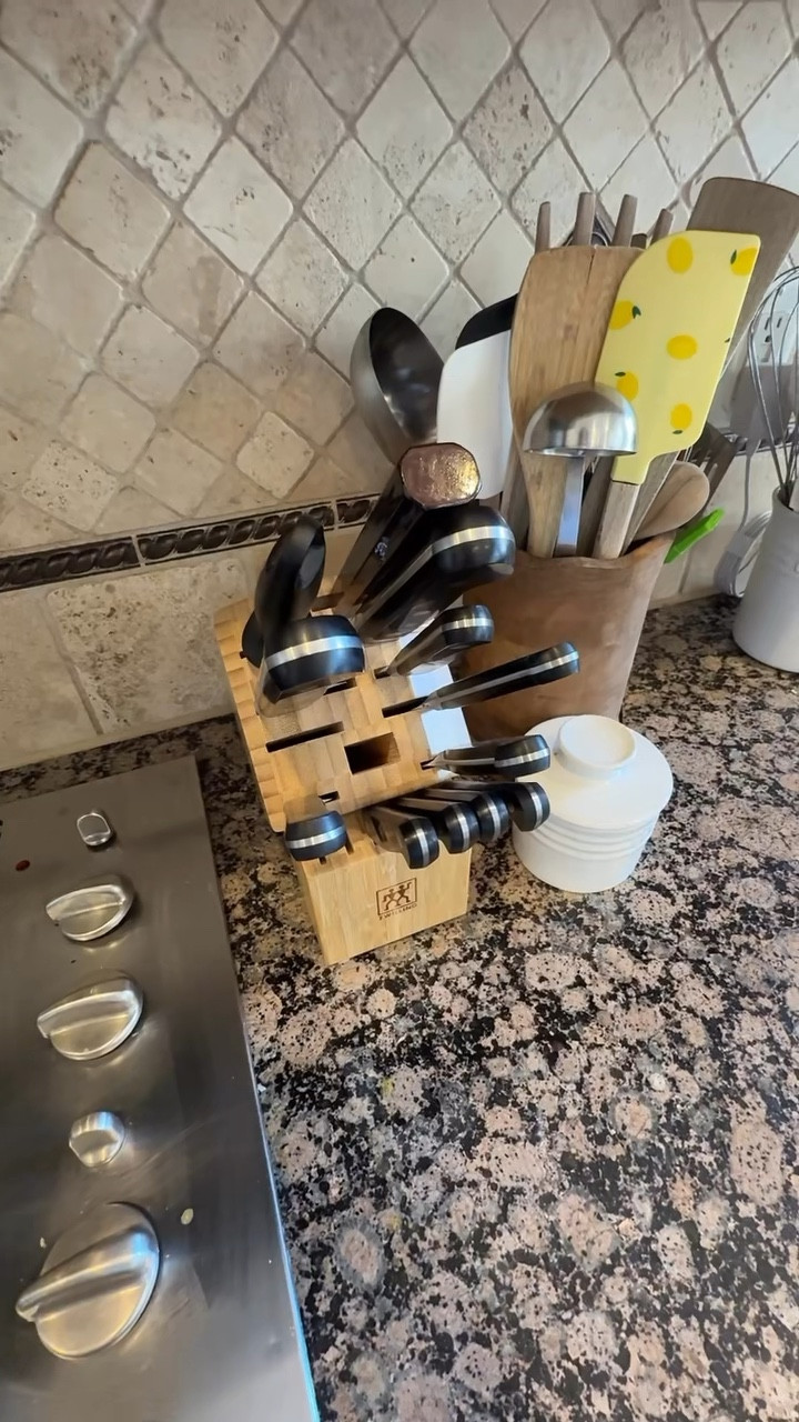 Spring refresh—knife block upgrade✨

knife set, knife block, alo yoga, alo, winter athleisure, loungewear, activewear, white sweat set, two piece sweat set, tarte lip gloss, electric picks, staple jewelry, boy mom, nashville mom, tall girl friendly, Samantha Bauchmann 

#LTKHome #LTKFindsUnder100 #LTKSaleAlert