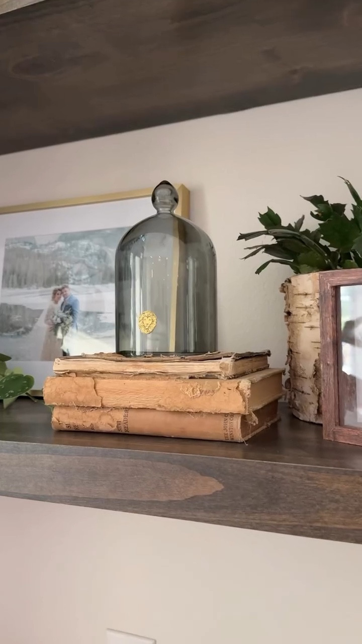 What I ordered versus how I styled it ✨ @alicelanehome is SO dreamy. I cannot wait to add a candle under my cloche but I’m craving a little creative touch during spooky season 🎃👻 use code ALICE20 for 20% off through the 31st.
The new fall collection is calling my name 🍂
#alicelanehome #ad #eclectic #eclectichome #whatiorderedversuswhatigot #indoorplantsdecor #indoorplants 
#homedecor #shelfstyling #plantlover