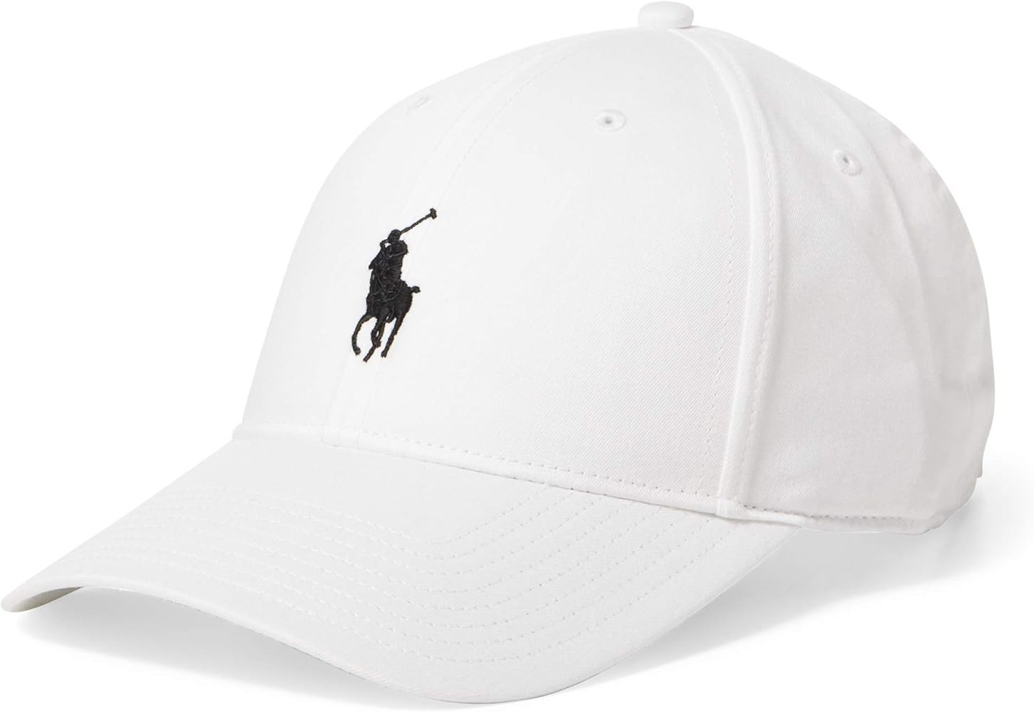 Polo Ralph Lauren Men`s Baseball Cap (White,/Black, One Size) … | Amazon (US)