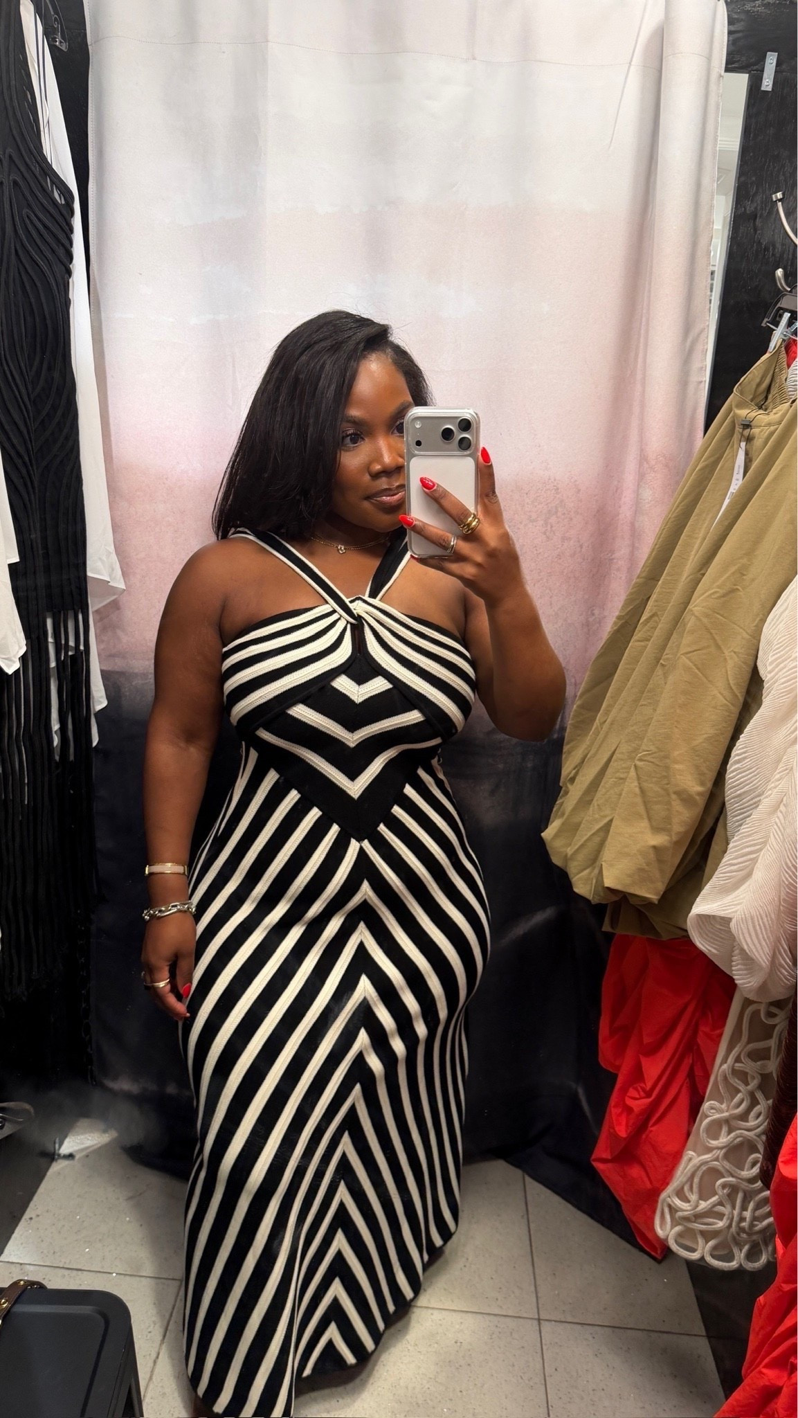 Love love love this dress - quality is impeccable and the fit is flattering even without shapewear 😍😍

Dress: Size L

Linking what’s still available from Akira below!

#LTKMidsize #LTKSeasonal