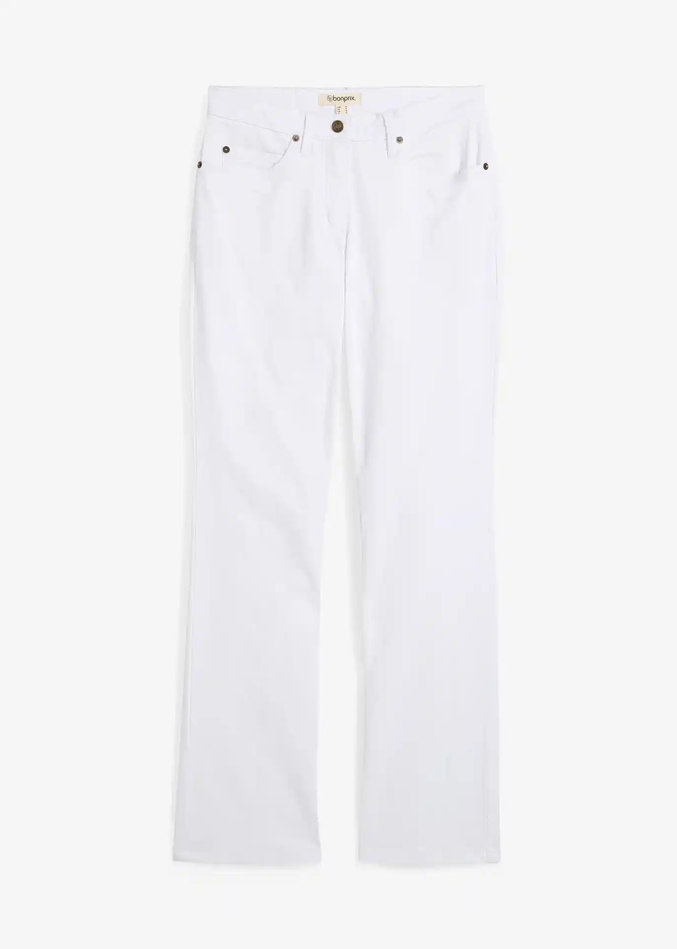 Jeans straight elasticizzati, vita media, Regular | Bonprix IT
