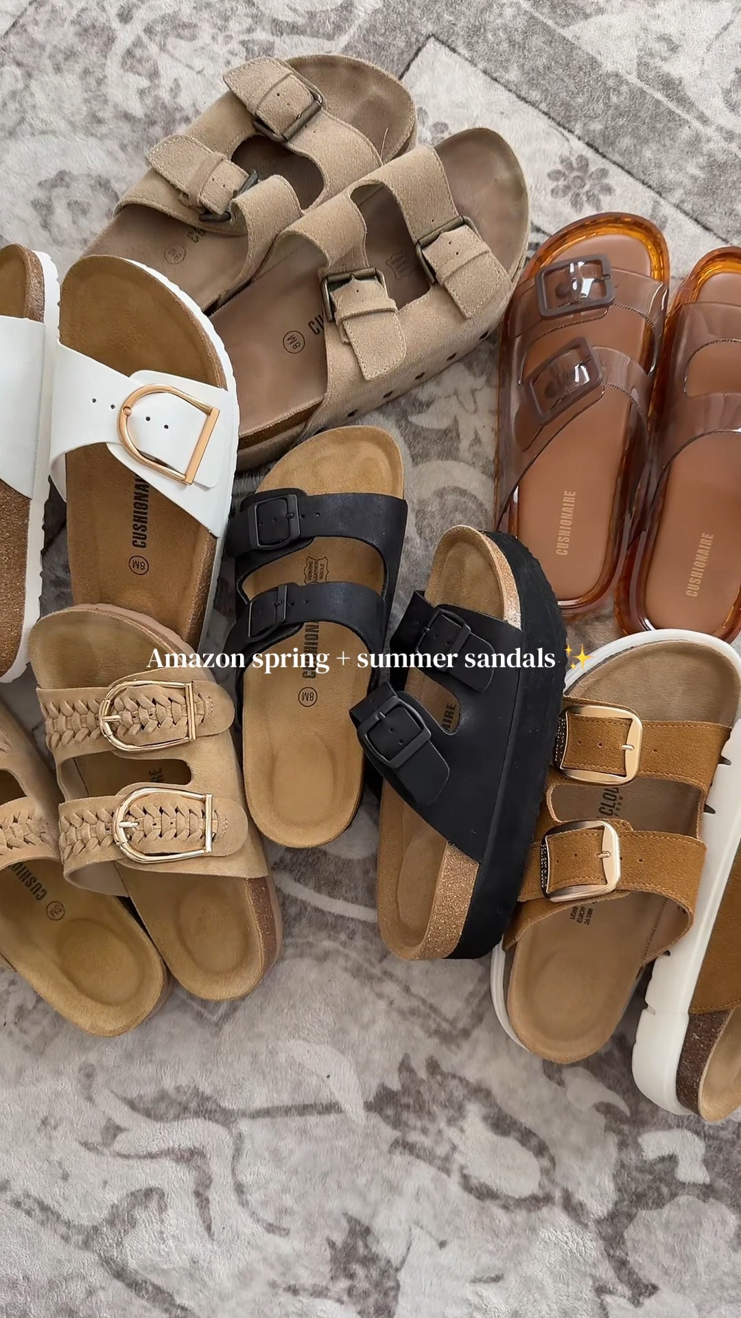 Amazon spring and summer sandals!

#LTKSaleAlert