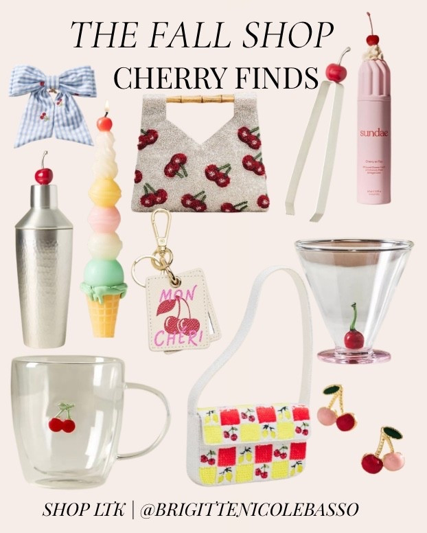 The Cherry Edit 🍒❤️
A little sweet, a little vintage, and full of charm. From cherry-inspired home décor and playful accessories to fashion finds you'll wear all season, this collection brings a nostalgic touch with a modern twist. If you love fruit-inspired décor, cottage charm, and whimsical details, you'll love this edit.
Cherry decor • Cherry aesthetic • Cherry home decor • Cherry accessories • Cherry jewelry • Cherry fashion • Cherry print • Vintage-inspired decor • Cottagecore aesthetic • Whimsical home decor • Fruit-inspired decor • Kitchen decor • Gift ideas for her • LTK Home • LTK Finds#LTKStyle #LTKFinds #CherryDecor #CherryAesthetic #CherryStyle #FruitDecor #Cottagecore #WhimsicalHome #VintageStyle #KitchenDecor #HomeDecorFinds #ColorfulHome #GiftIdeas #LTKCreator

#LTKHome #LTKSeasonal #LTKHome