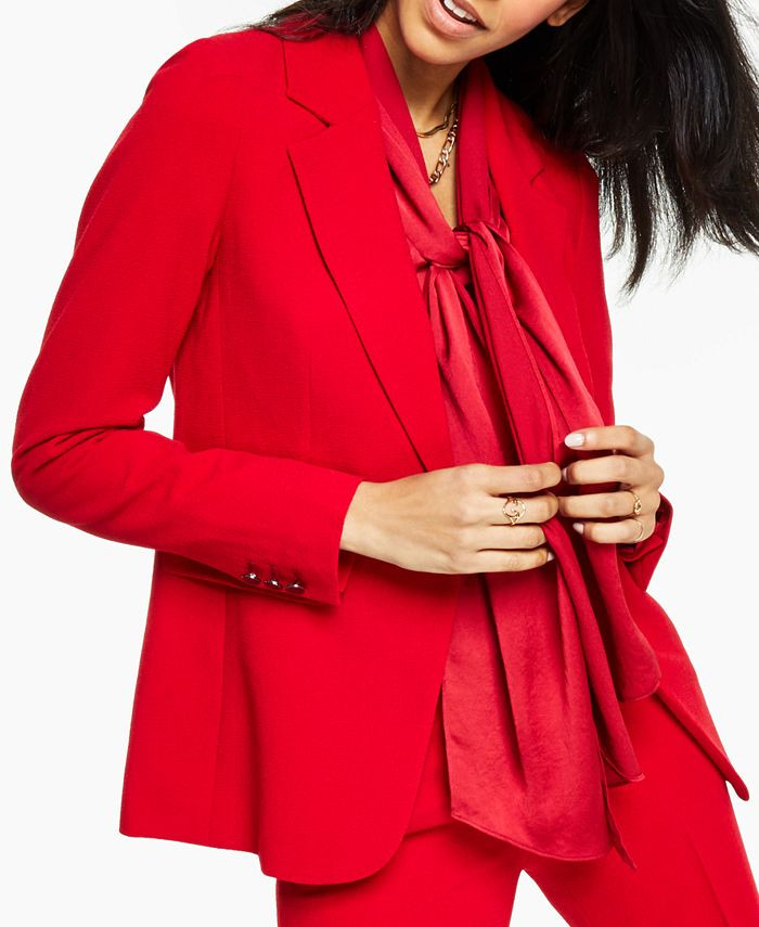 Bar III Single-Button Jacket, Created for Macy's & Reviews - Jackets & Blazers - Women - Macy's | Macys (US)