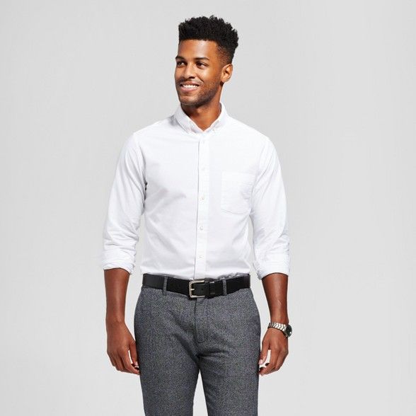 Men's Standard Fit Whittier Oxford Button-Down Shirt - Goodfellow & Co™ | Target