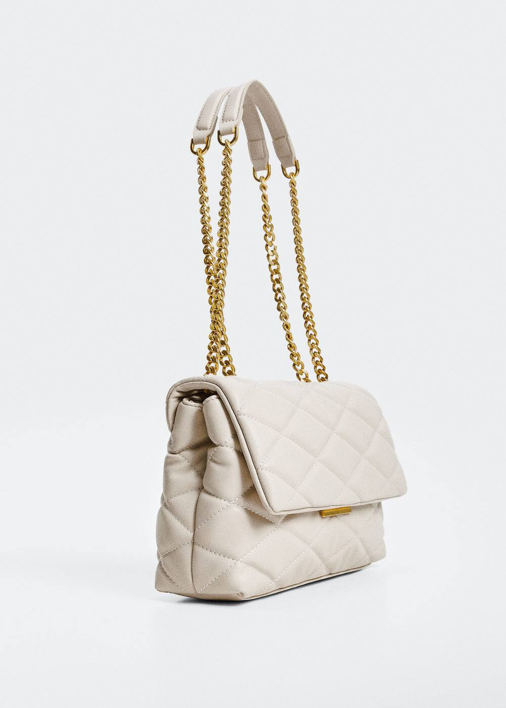 Quilted chain bag -  Women | Mango USA | MANGO (US)