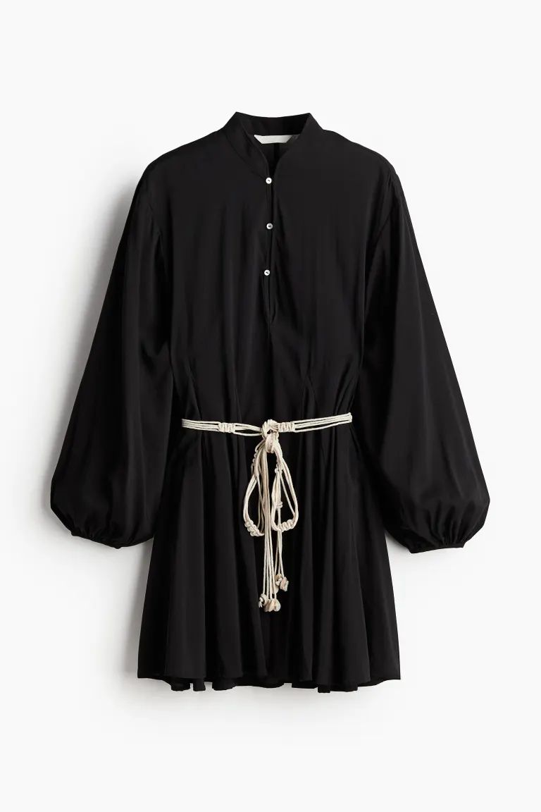Dress with Macramé Belt | H&M (US + CA)