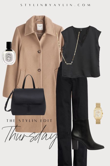Outfits of the Week- Wednesday edition, casual style, coat, accessories, booties, StylinByAylin 

#LTKstyletip #LTKunder100 #LTKSeasonal