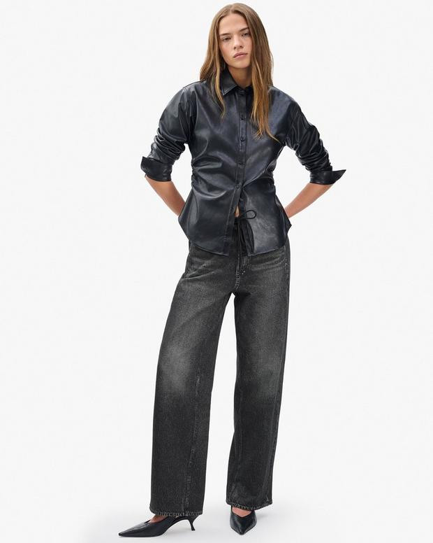 Buy rb Miramar Drawstring Wide-Leg Pants for USD 268.00 | rag & bone | rag & bone