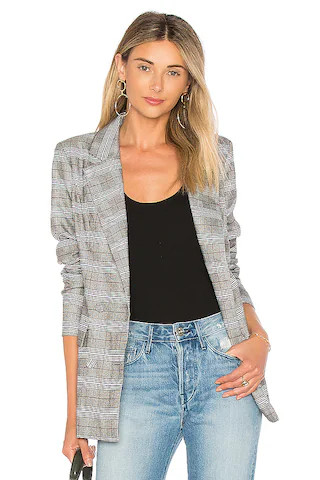 MAJORELLE Rhea Blazer in Pewter from Revolve.com | Revolve Clothing (Global)