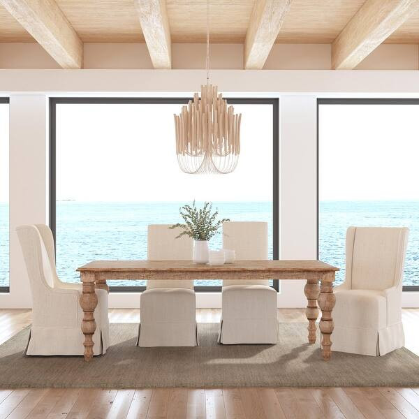 Blair 83" Reclaimed Wood Farmhouse Dining Table by Kosas Home - Overstock - 34644246 | Bed Bath & Beyond