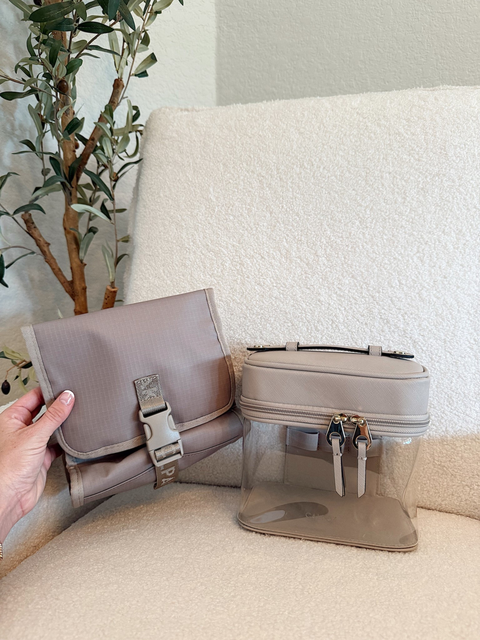 The toiletry + makeup bags of my dreams! So beautiful and easy to organize all the essentials 👏🏼👏🏼👏🏼

#LTKTravel #LTKselfcare #LTKmomlife