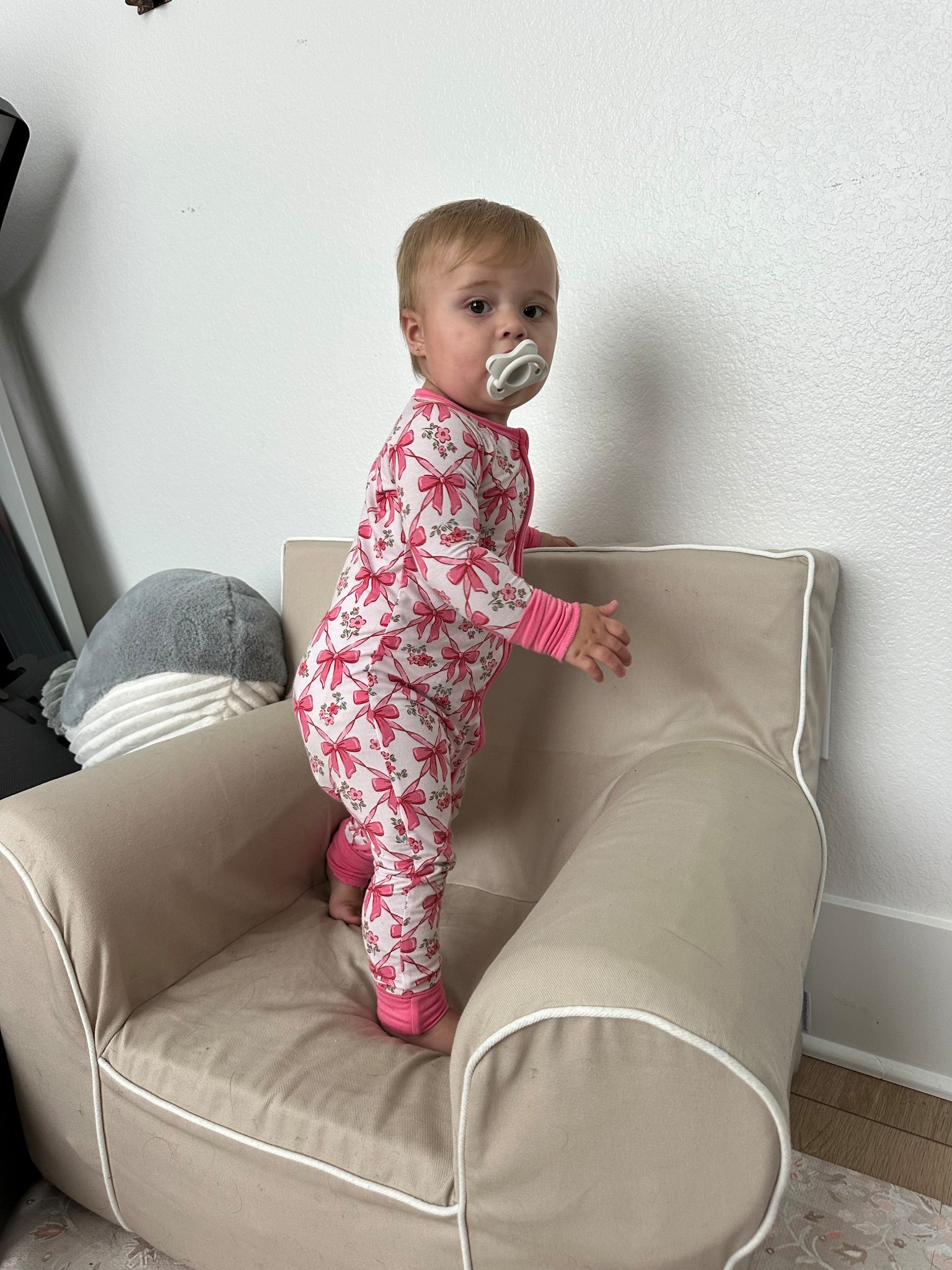 #trouble CADEN LANE CODE: AMBERV20 for 20% off your order! We love these bamboo baby pjs. 

#LTKBaby