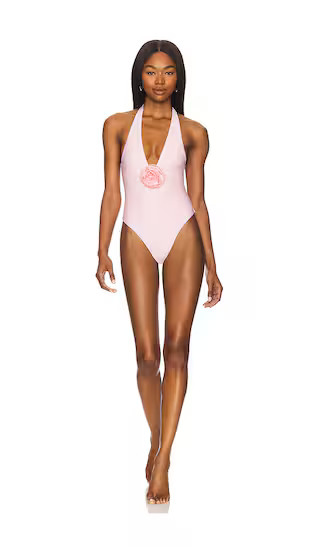 Ava One Piece in Baby Pink | Revolve Clothing (Global)