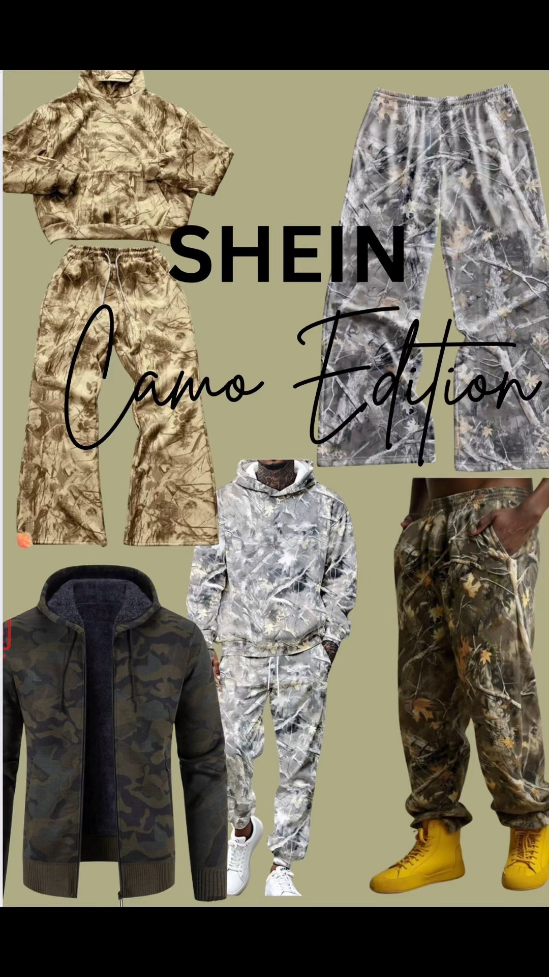 SHEIN but make it camo style!  Men don’t sleep on SHEIN - complete your fit for less! Download the SHEIN app and use my search code【6ZHWQ】to get the coupon🎫 and discover more amazing menswear in SHEIN! 🔥
@sheinofficial @shein_us
#ad#SHEINMen #SHEINsaveinstyle


#LTKMens #LTKSaleAlert #LTKootd