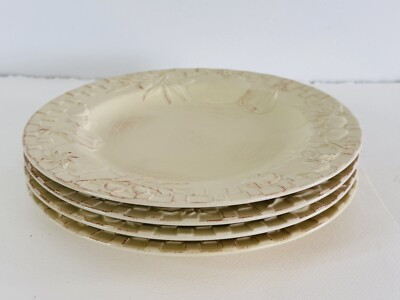 Signature Housewares Home Grown Lite Riviera Van Beers 8.5”Salad Plates Set Of 4 | eBay US