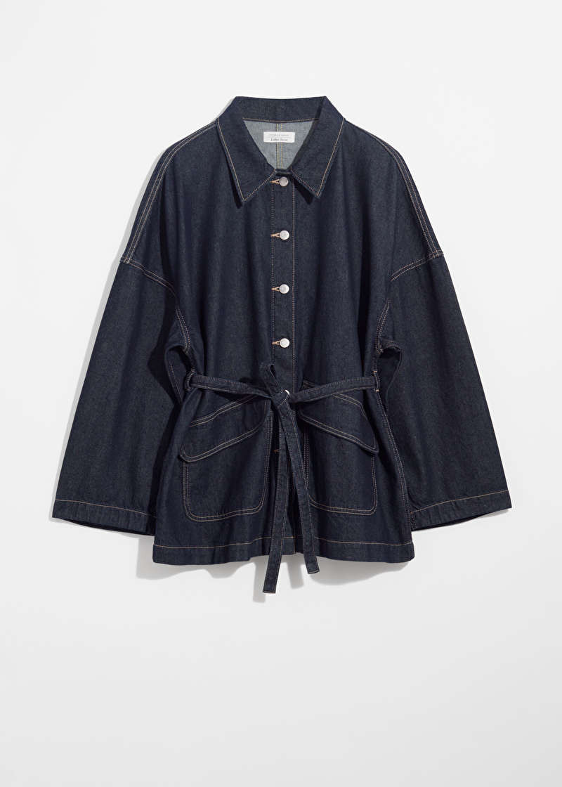 Belted Oversized Denim Jacket | & Other Stories (EU + UK)