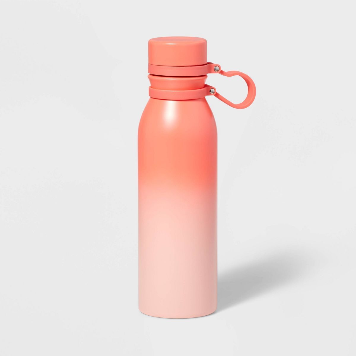 20 fl oz Stainless Steel Water Bottle Pink Ombre - Sun Squad™ | Target